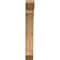 Ekena Millwork Thorton Slat Smooth Bracket, Western Red Cedar, 3 1/2"W x 14"D x 26"H BKT04X14X26THR06SWR - alternate 2